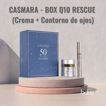 BOX Q10 para Rostros CANSADOS y con OJERAS (Crema y Contorno de Ojos) - CASMARA