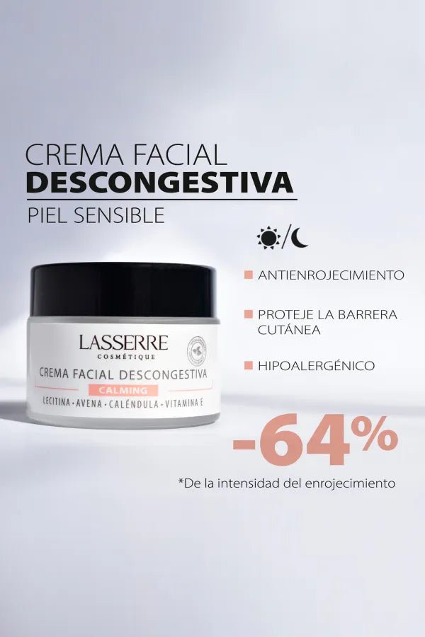 Crema Descongestiva Facial - Lasserre - Badana