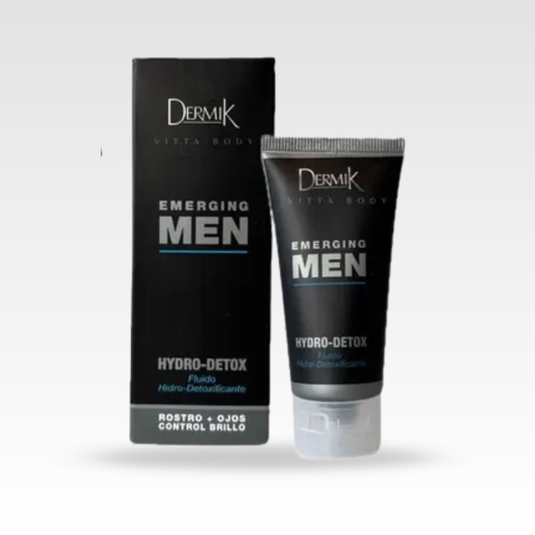 Crema Facial de Hombre Hydro Detox - DERMIK - Badana