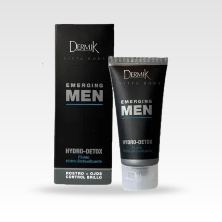 Crema Facial de Hombre Hydro Detox - DERMIK - Badana