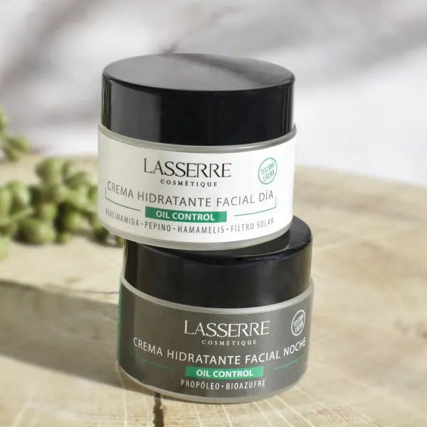 Crema Hidratante Piel Grasa Noche - Lasserre - Badana