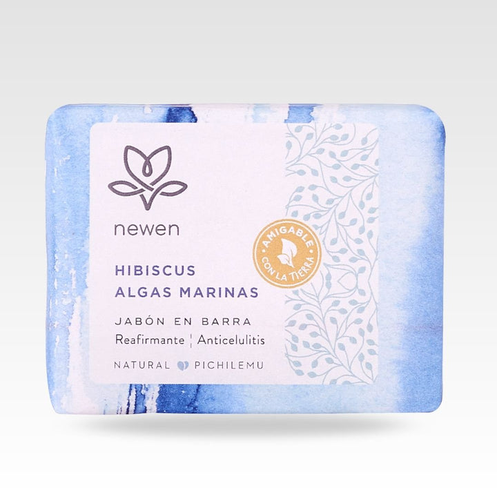 Jabón natural Hibiscus algas marinas - Newen - Badana