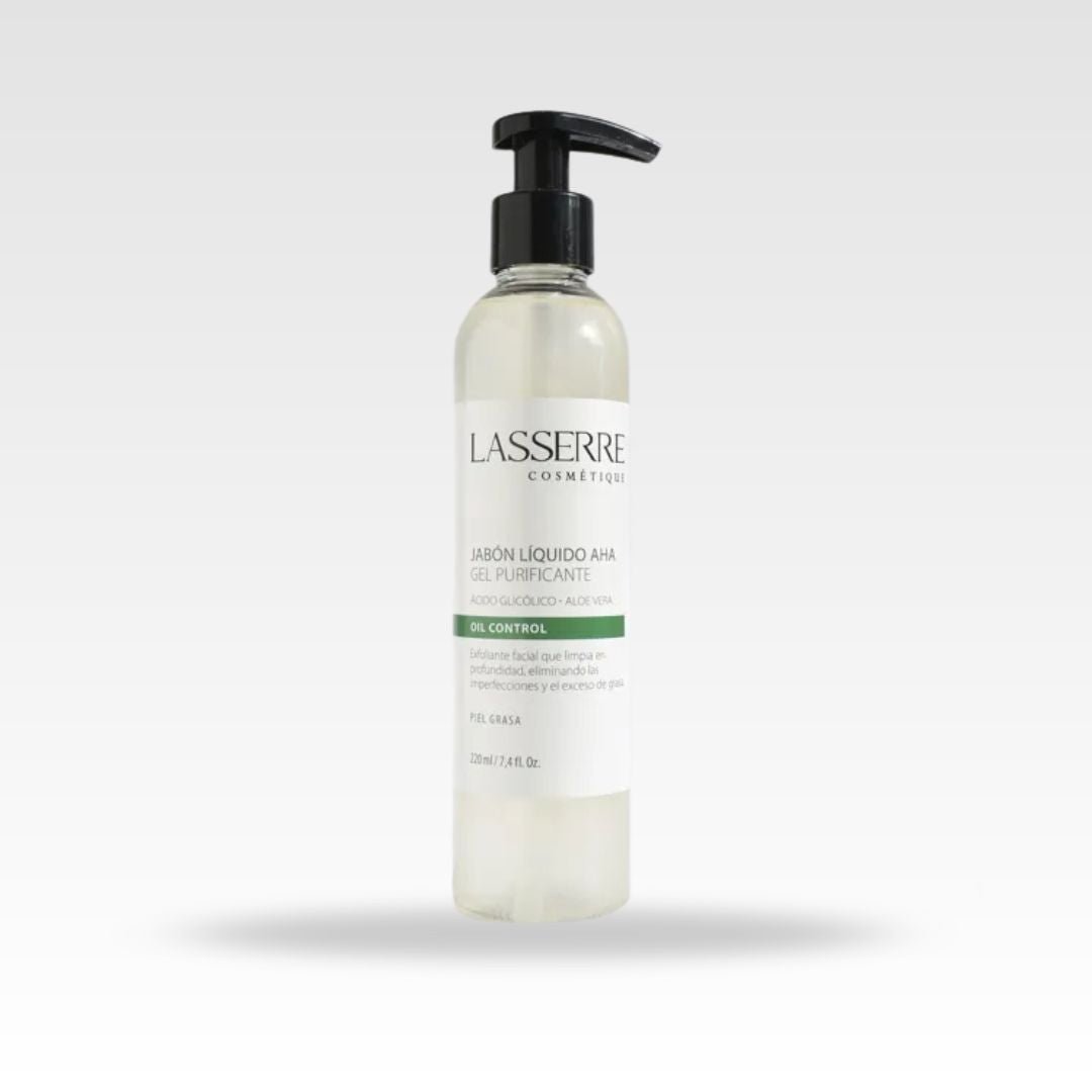 Limpiador en Gel purificante con AHA - LASERRE - Badana