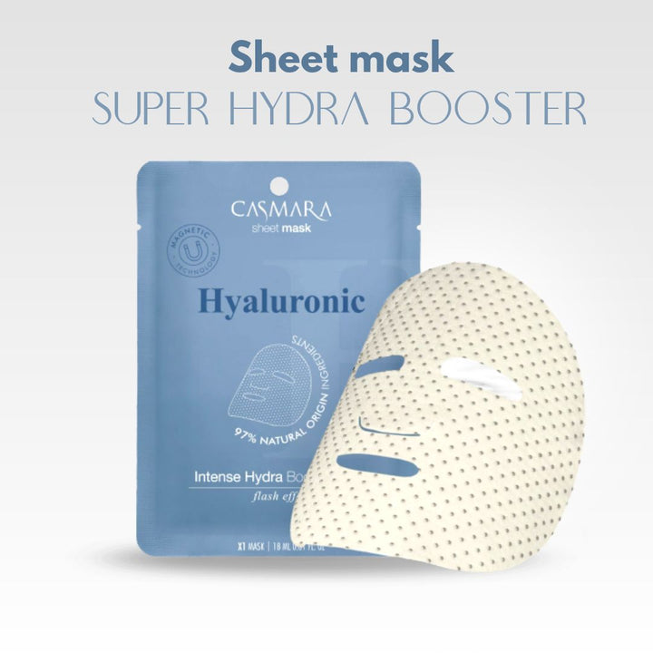 MASCARILLA HIDRATANTE SUPER HYDRA BOOSTER Sheet Mask (Ácido Hialuronico) - Casmara - Badana