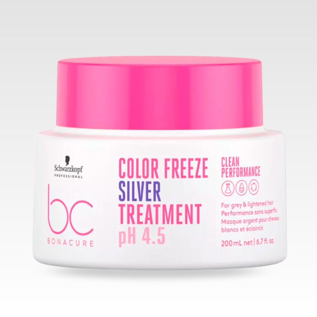 Mascarilla Tratamiento Color Freeze Silver para Cabello decolorados y canas - SCHWARZKOPF - Badana