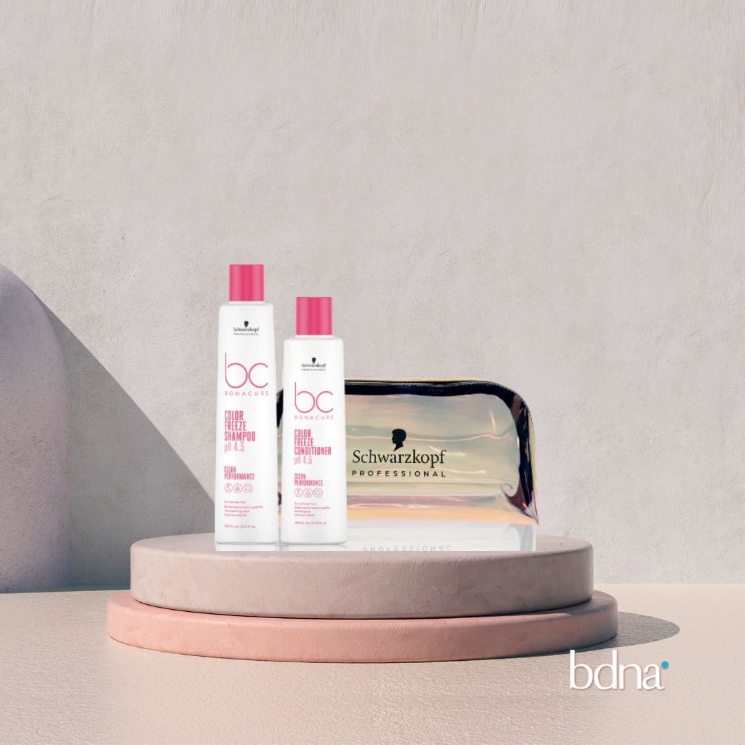 Pack Shampoo + Acondicionador + Estuche Bc Color Freeze - SCHWARZKOPF - Badana
