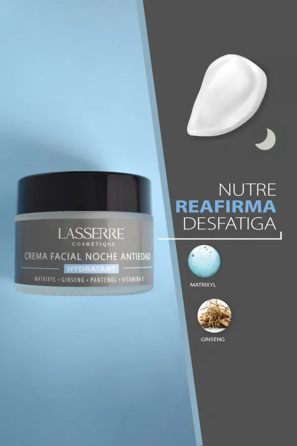 Crema Facial Noche Antiedad - LASSERRE