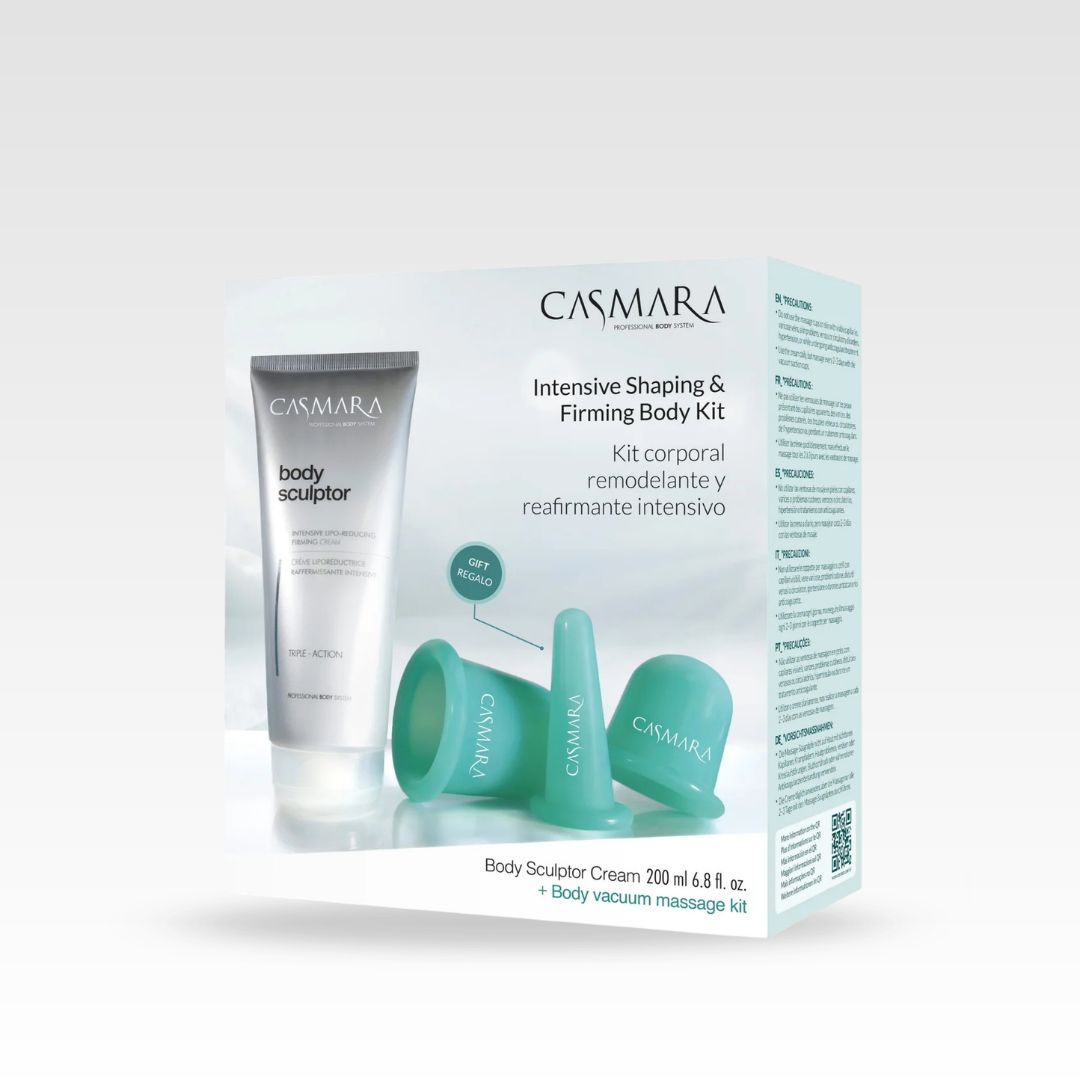 Set de Cuidado Corporal Body Sculptor con Ventosas de Masaje – CASMARA - Badana