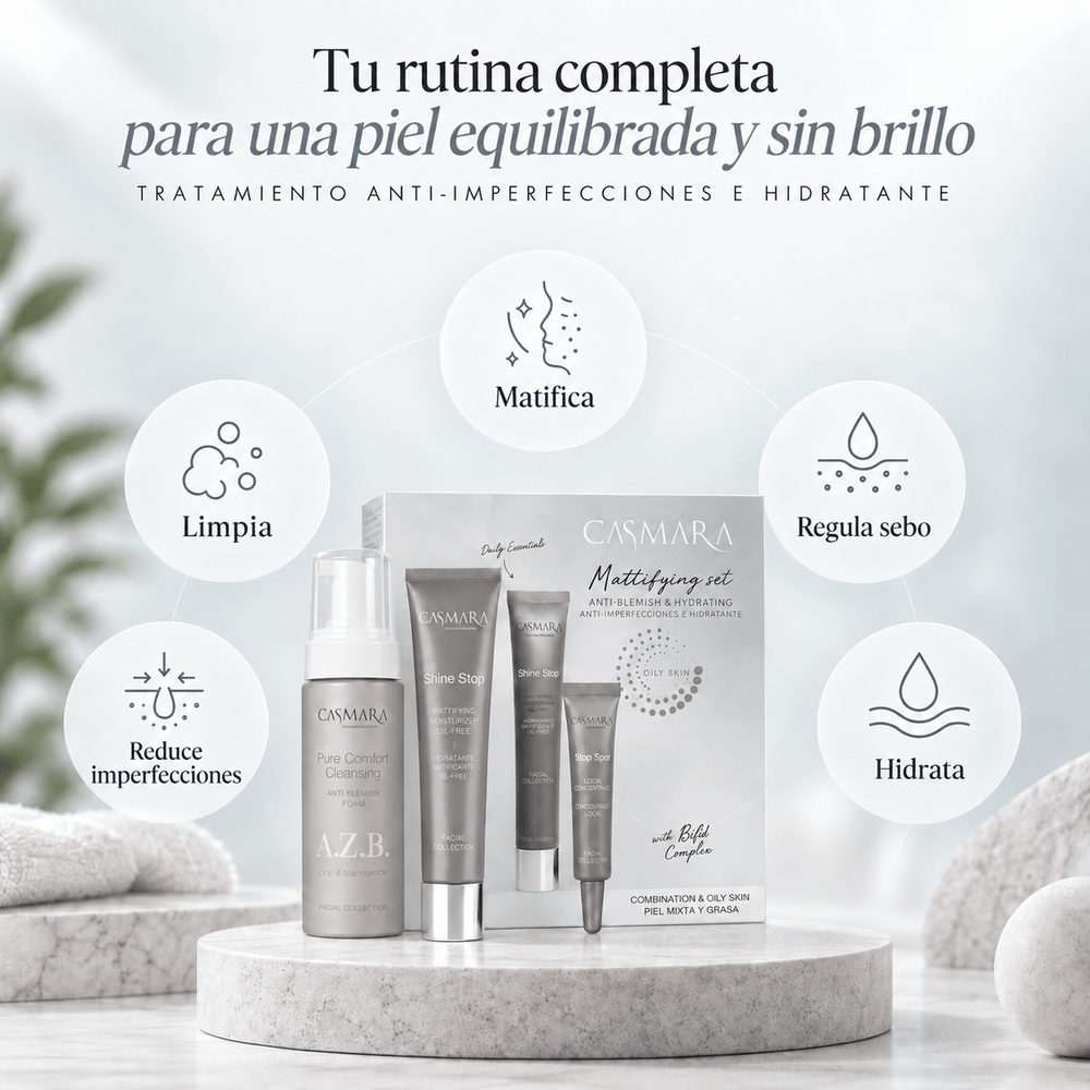 CASMARA Mattifying Set - beneficios para piel mixta y grasa