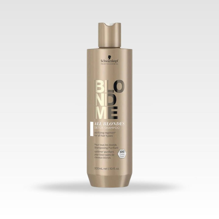 Shampoo Blondme Detox para todo tipo de Rubios - SCHWARZKOPF - Badana
