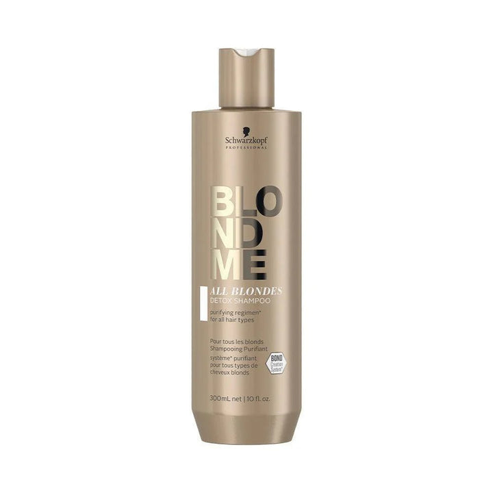 SHAMPOO BLONDME DETOX PARA TODO TIPO DE RUBIOS - SCHWARZKOPF - Badana
