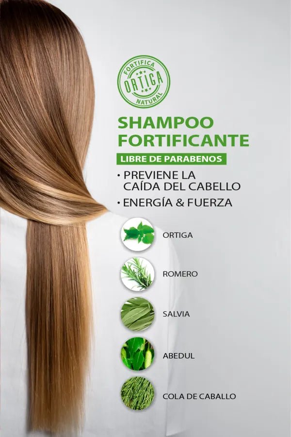 Shampoo Fortificante Anti Caída - Lasserre - Badana