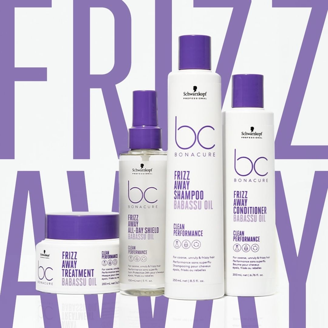 Shampoo Frizz Away Bonacure - SCHWARZKOPF - Badana