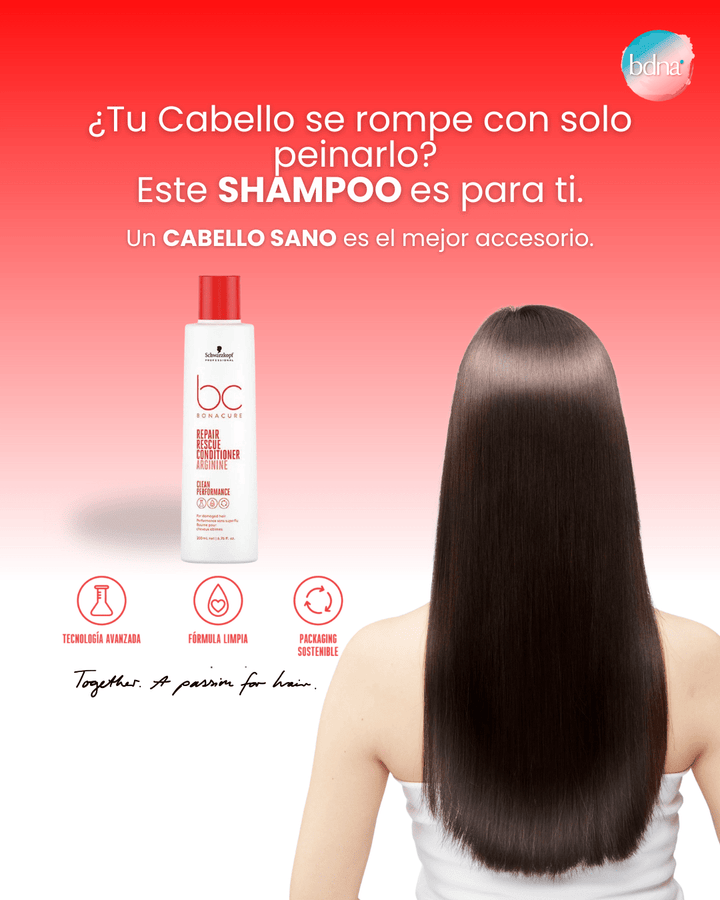 Shampoo Reparador Arginina Bonacure - SCHWARKOPF - Badana