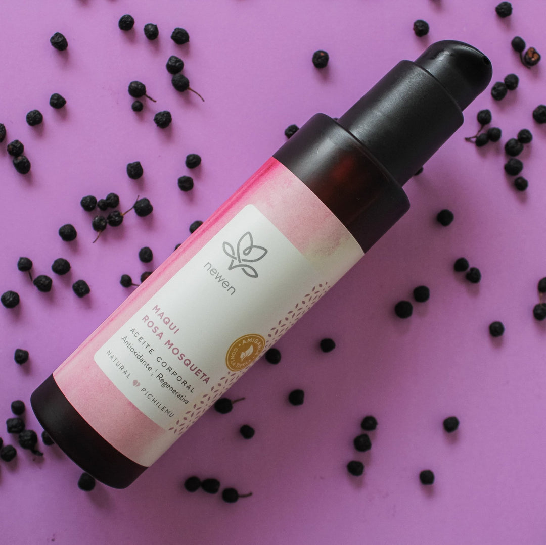 Aceite antiestrías Regenerador Rosa Mosqueta - Newen - Badana