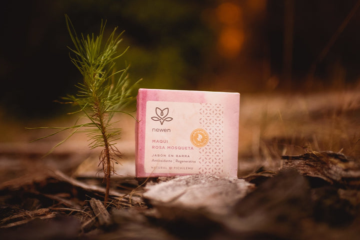 Jabón natural Maqui Rosa Mosqueta - Newen - Badana