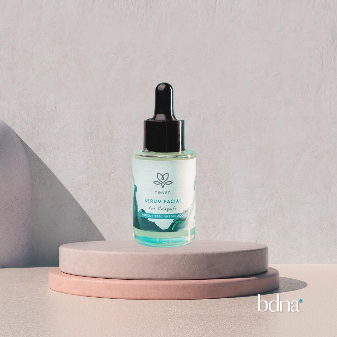 Serum facial piel grasa/mixta con Malaquita - Newen - Badana