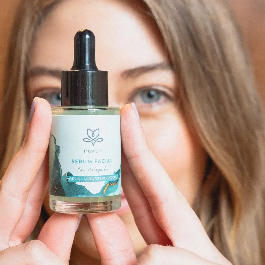 Serum facial piel grasa/mixta con Malaquita - Newen - Badana