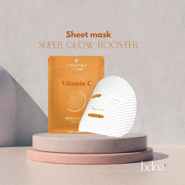 SUPER GLOW BOOSTER Shet Mask (Vitamina C)- Casmara - Badana